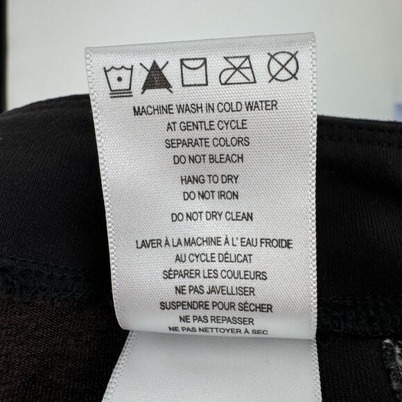 Lole Brown/Brown Two Tone Pull On Leggings Womens Medium Mid Rise Elastic Waist - Picture 9 of 10